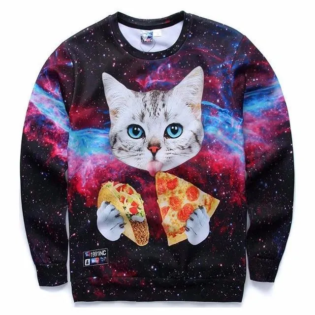 3d sweatshirt THUGLIFE hoodies