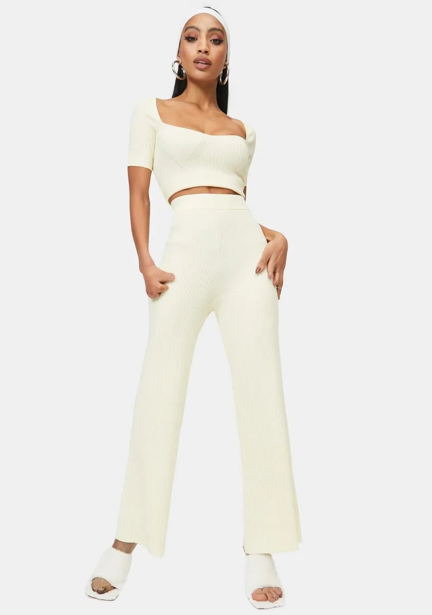 Aubrey Knitted Crop Top