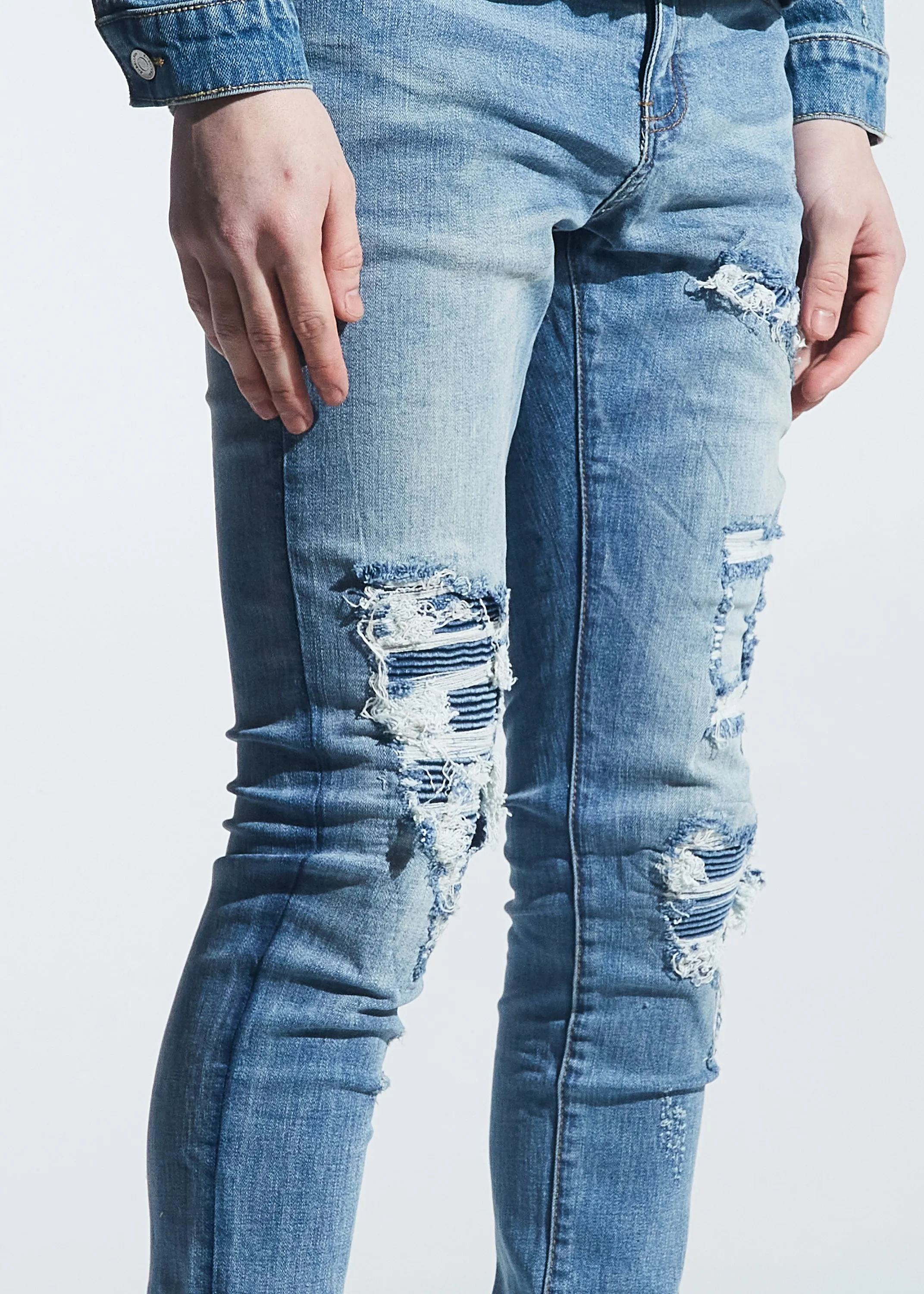 Brady Rip & Repair Denim (Indigo Wash)