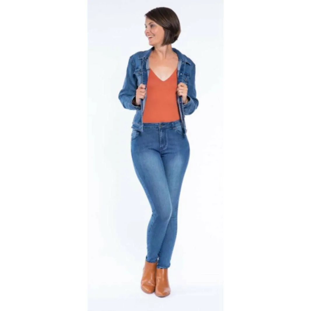 Cafe Latte Denim Jacket