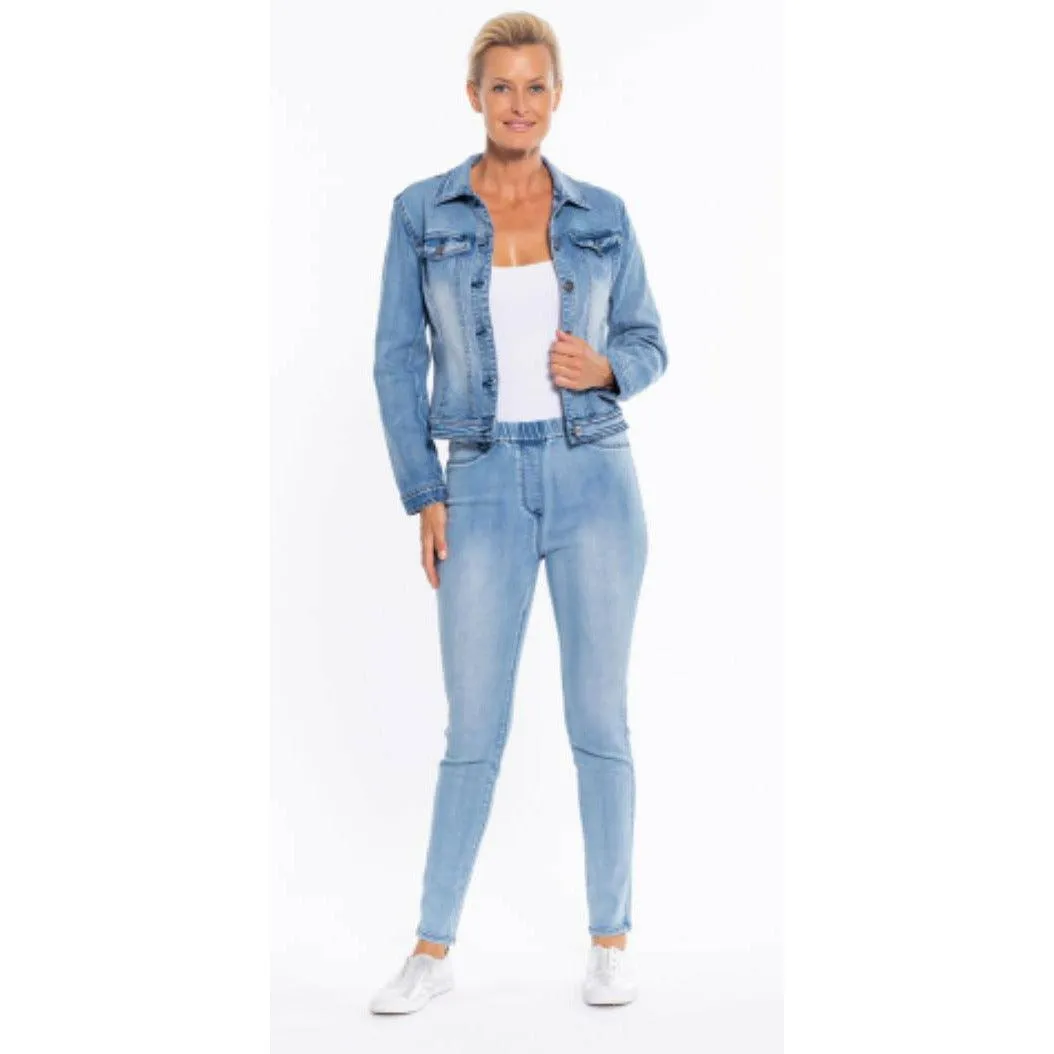 Cafe Latte Denim Jacket