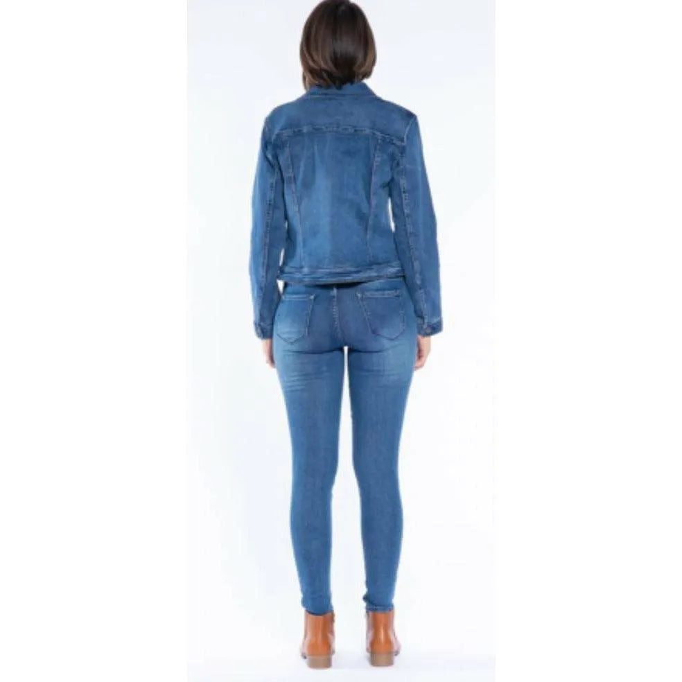 Cafe Latte Denim Jacket