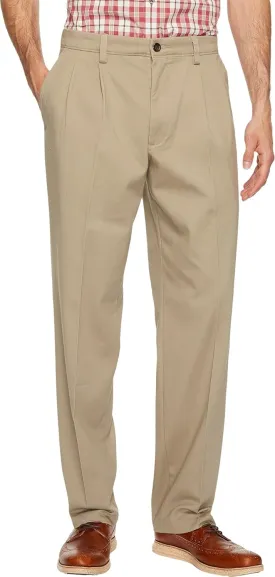 Dockers mens Easy Khaki D3 Classic Fit Pleated Pants