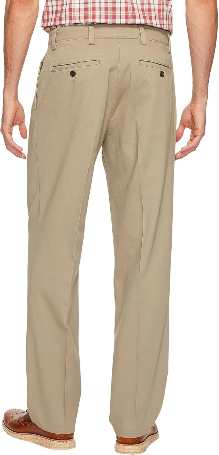 Dockers mens Easy Khaki D3 Classic Fit Pleated Pants