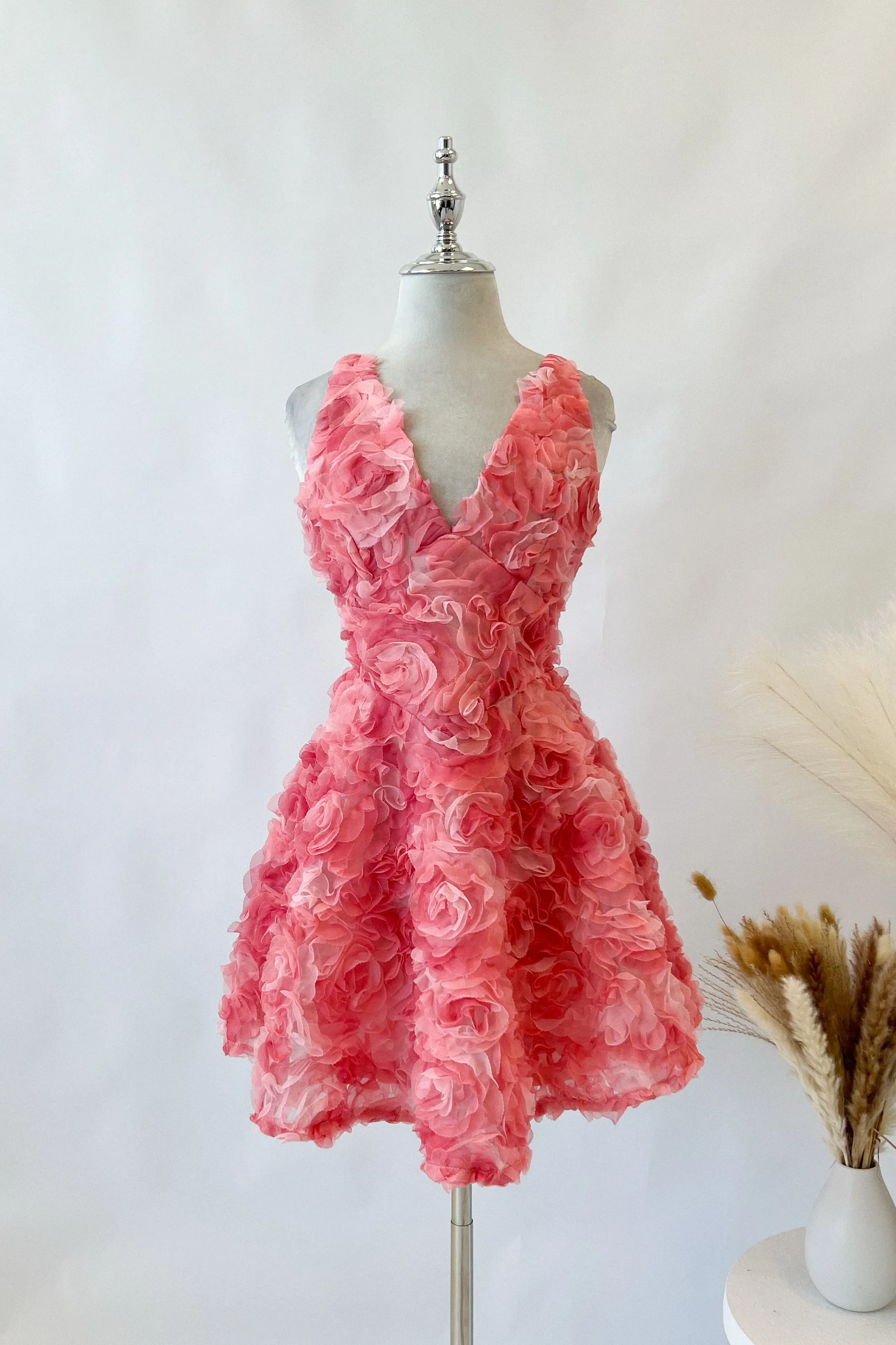 Eliana Mini Dress - Pink