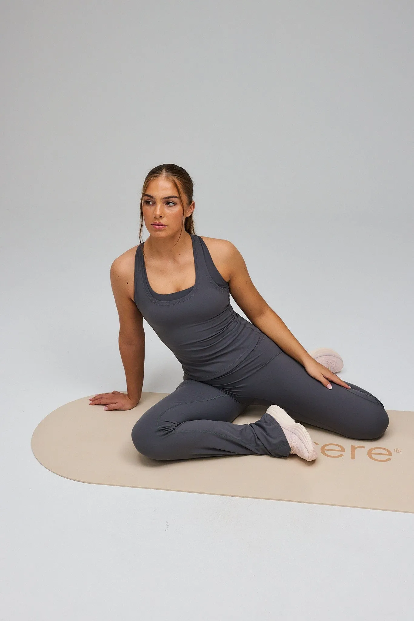 Flare Yoga Pants - Space Grey