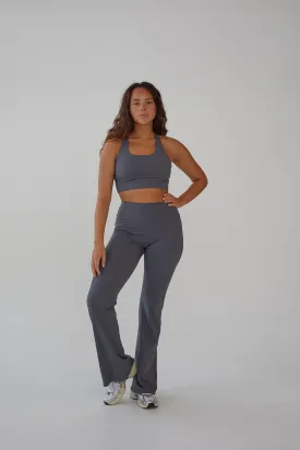 Flare Yoga Pants - Space Grey