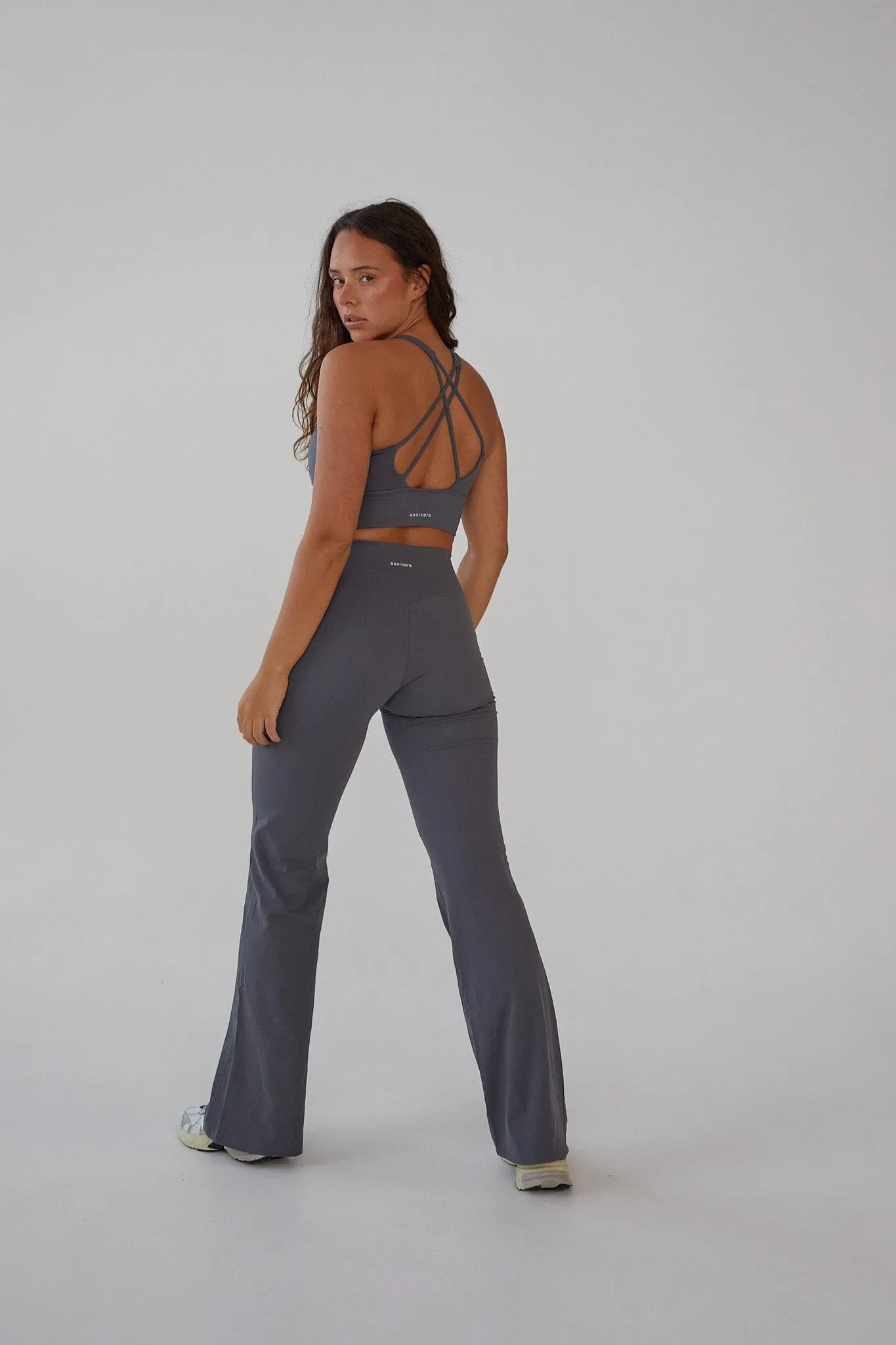 Flare Yoga Pants - Space Grey