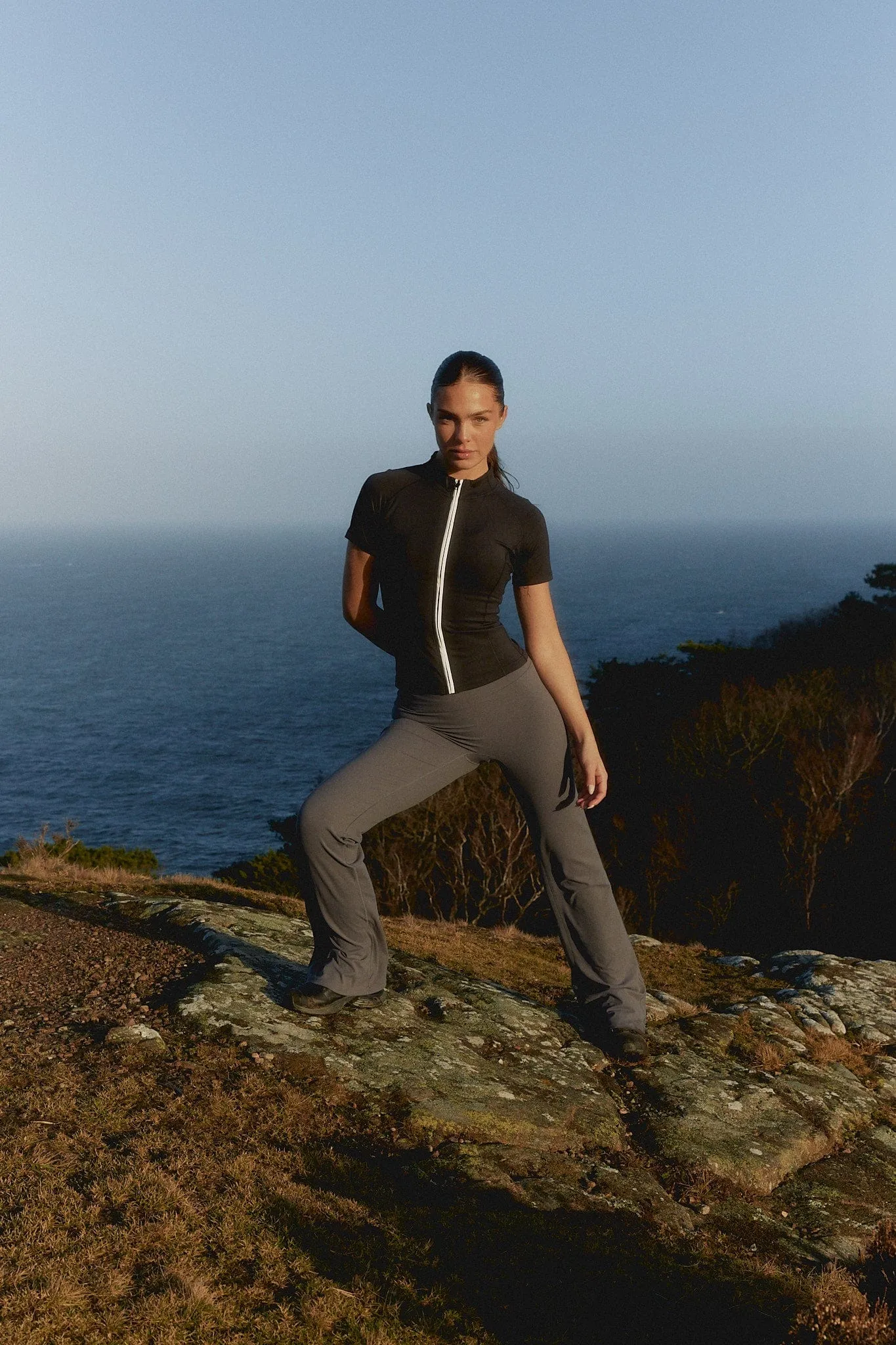Flare Yoga Pants - Space Grey