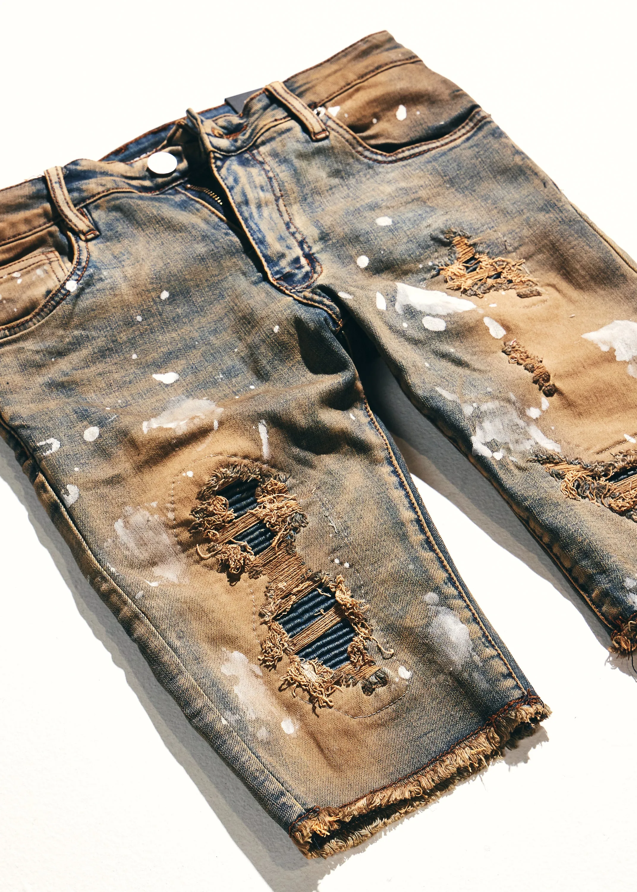 Fowler Rip & Repair Shorts