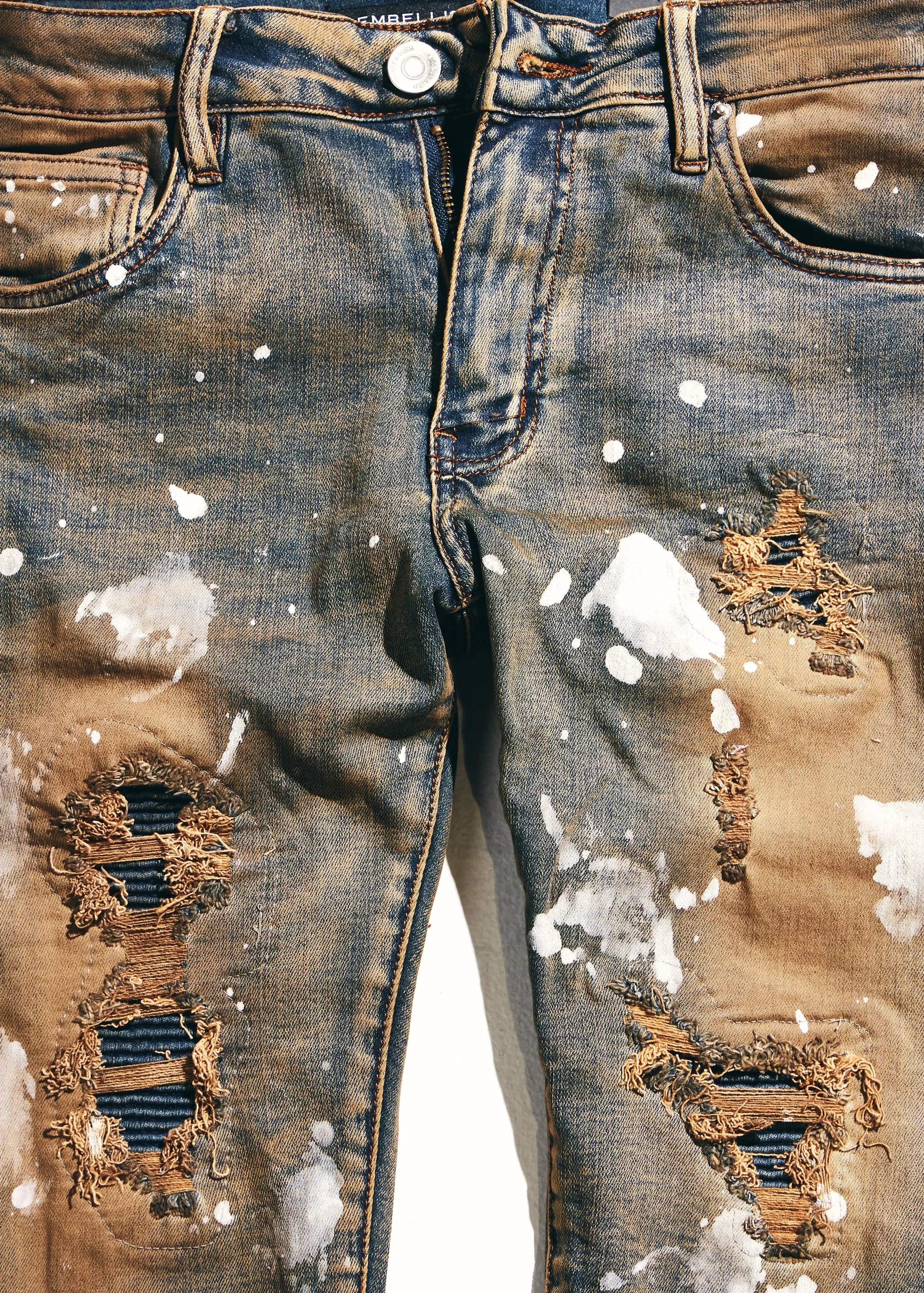 Fowler Rip & Repair Shorts