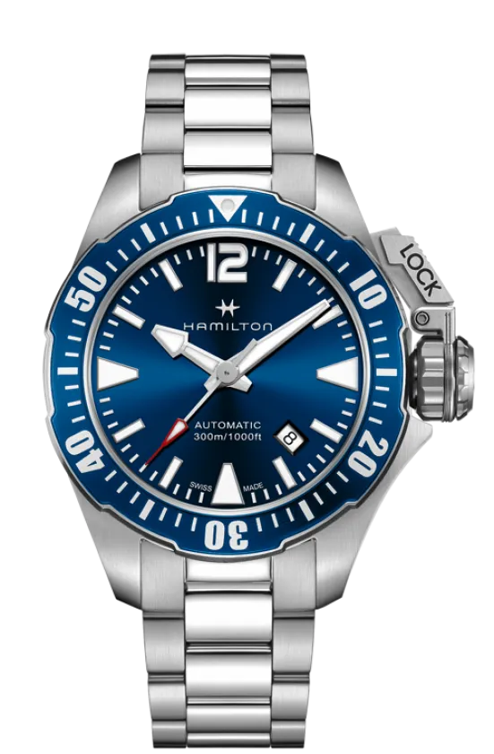 HAMILTON:KHAKI NAVY FROGMAN AUTO H77705145