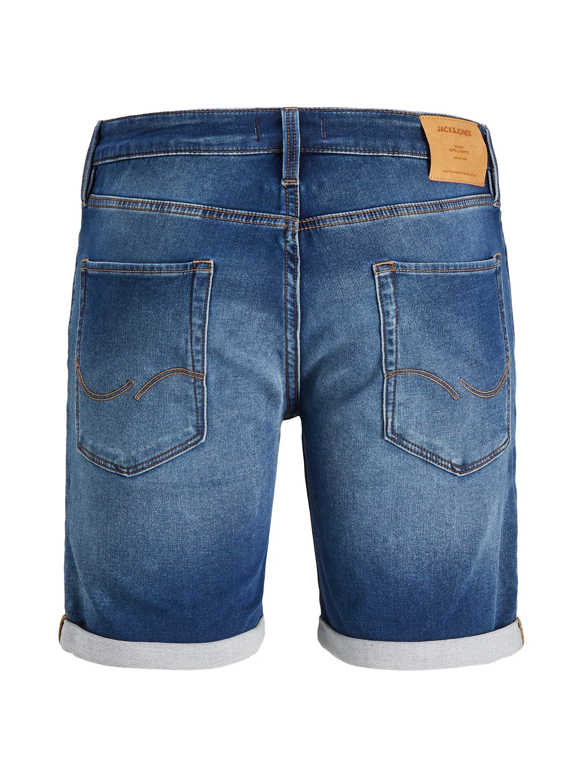 Jack and Jones Rick 006 - Mørkeblå denim shorts