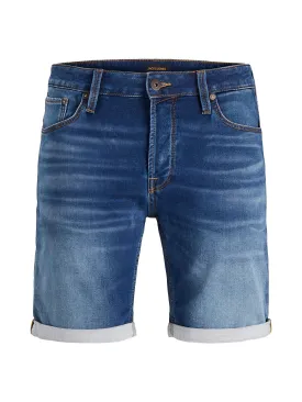 Jack and Jones Rick 006 - Mørkeblå denim shorts