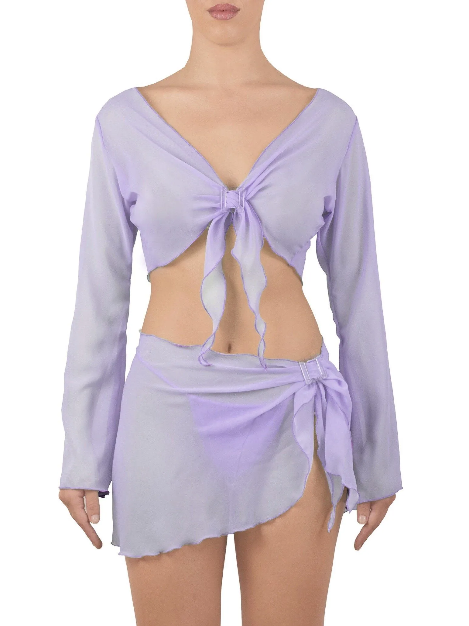 LOLA CHIFFON BLOUSE | VIOLETA