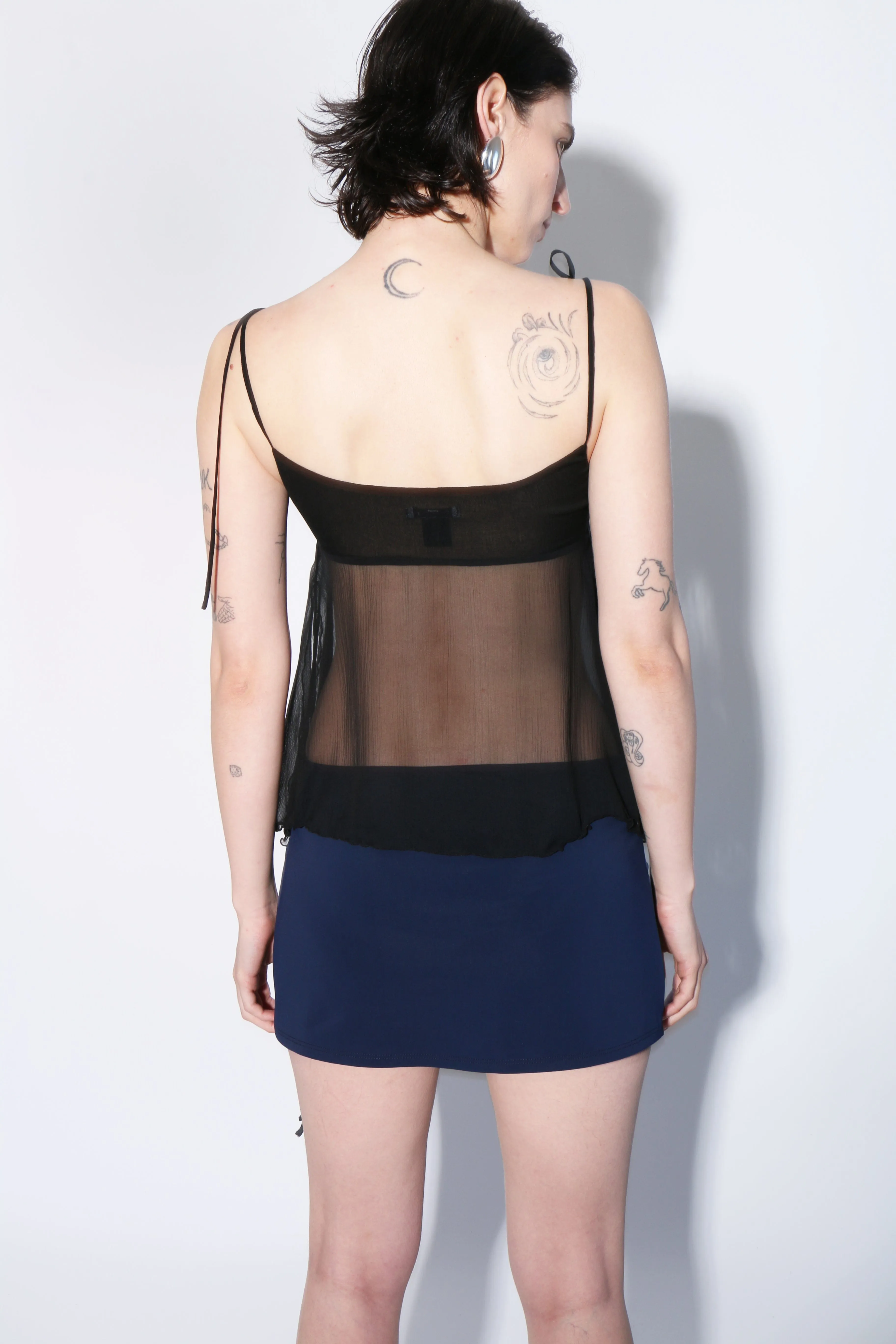 Navy Bisou Skirt