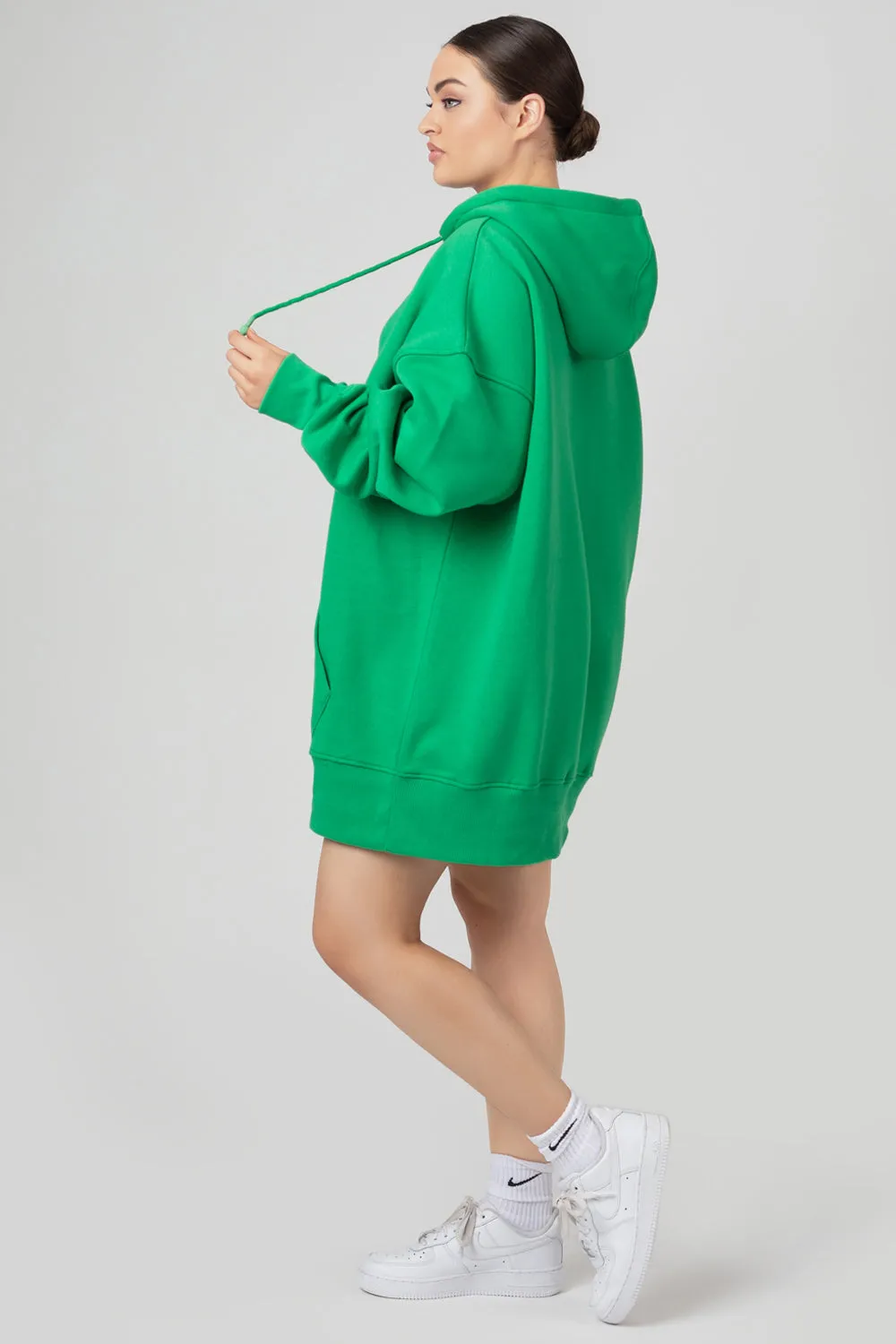Oversized Sweat Hoodie Green