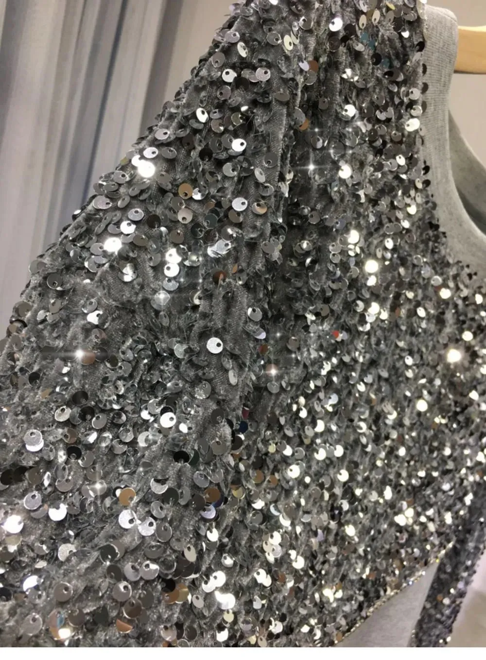 Pre Order:  Glam Beaded Sequins Sweatshirt