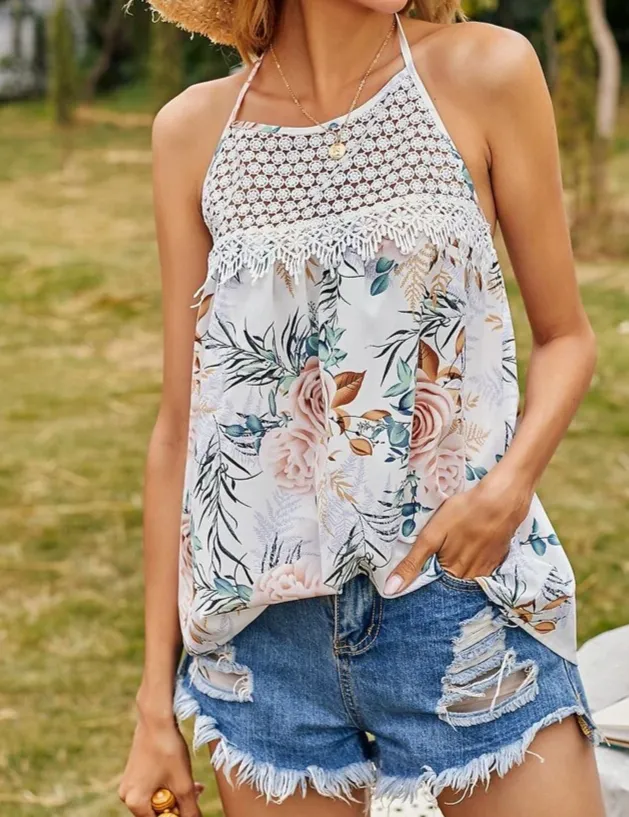 Ragusa Lace Tank