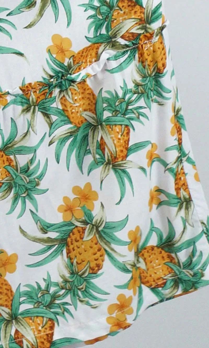 Rayon 3/4 Tie Up Smock Dress Nanas, More Colours