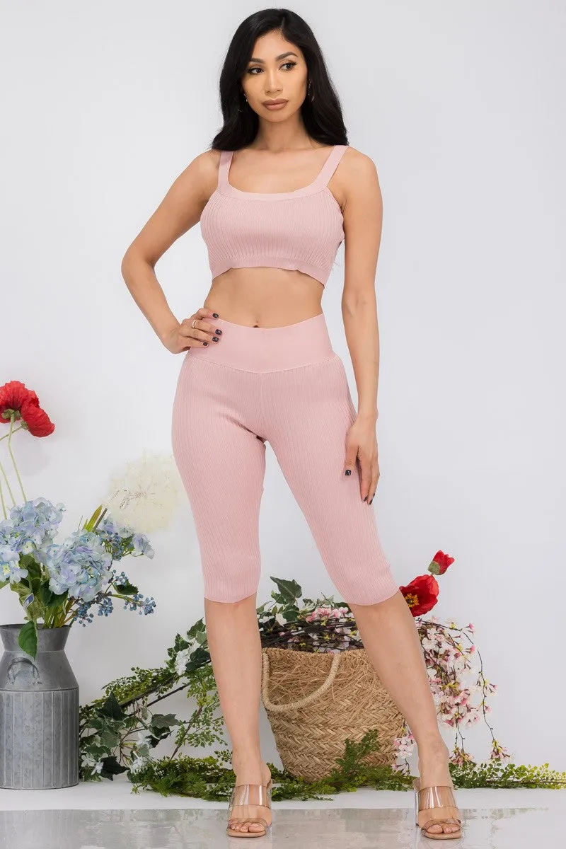 S-9322 - 2PC TOP AND SHORT SET