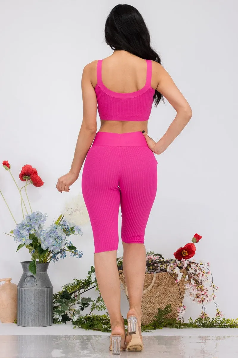 S-9322 - 2PC TOP AND SHORT SET