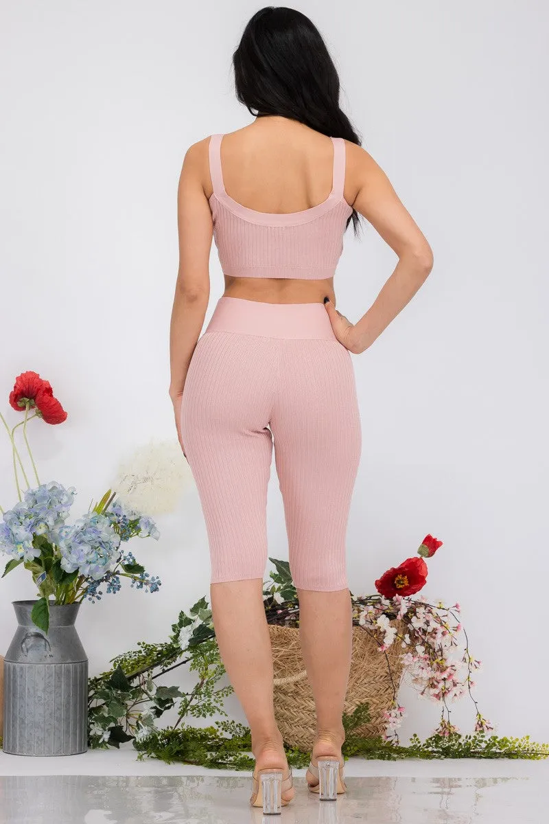 S-9322 - 2PC TOP AND SHORT SET