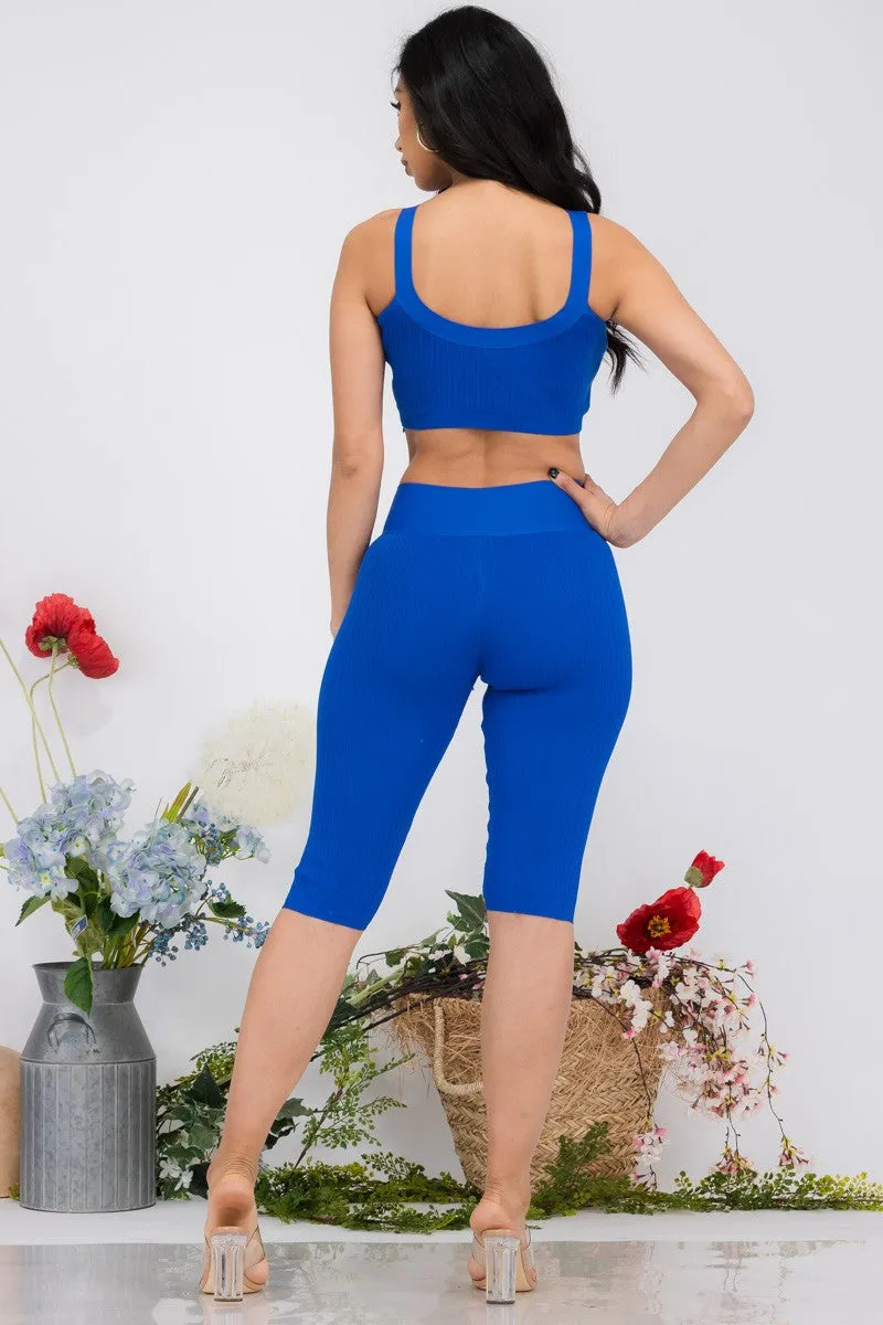 S-9322 - 2PC TOP AND SHORT SET