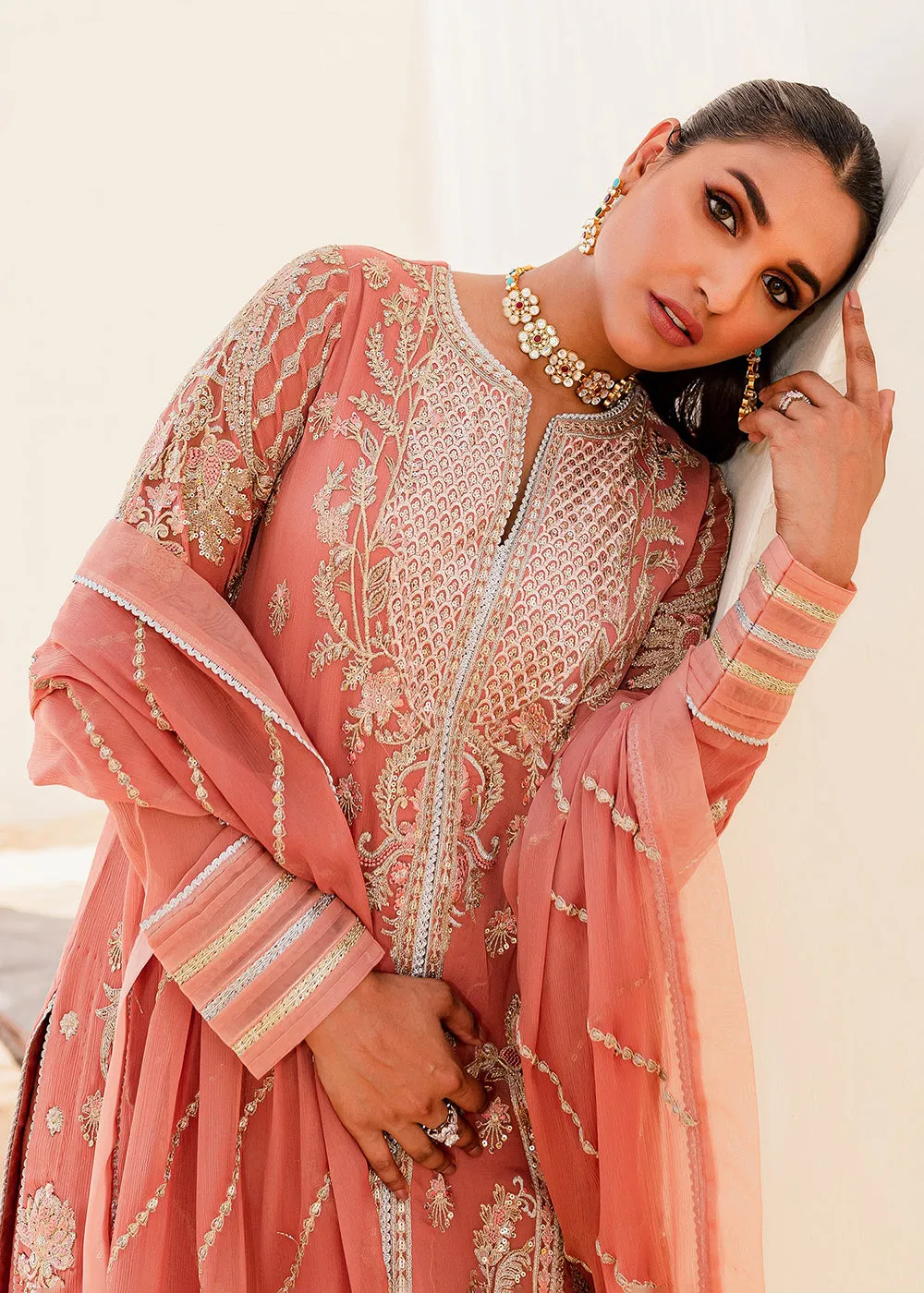 Sejal Luxury Formals 2023 by Maryum & Maria | BLUSH (QS23-509)