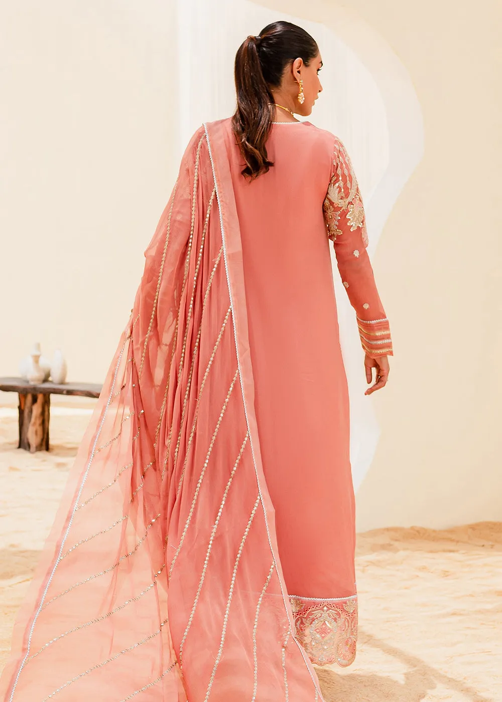 Sejal Luxury Formals 2023 by Maryum & Maria | BLUSH (QS23-509)