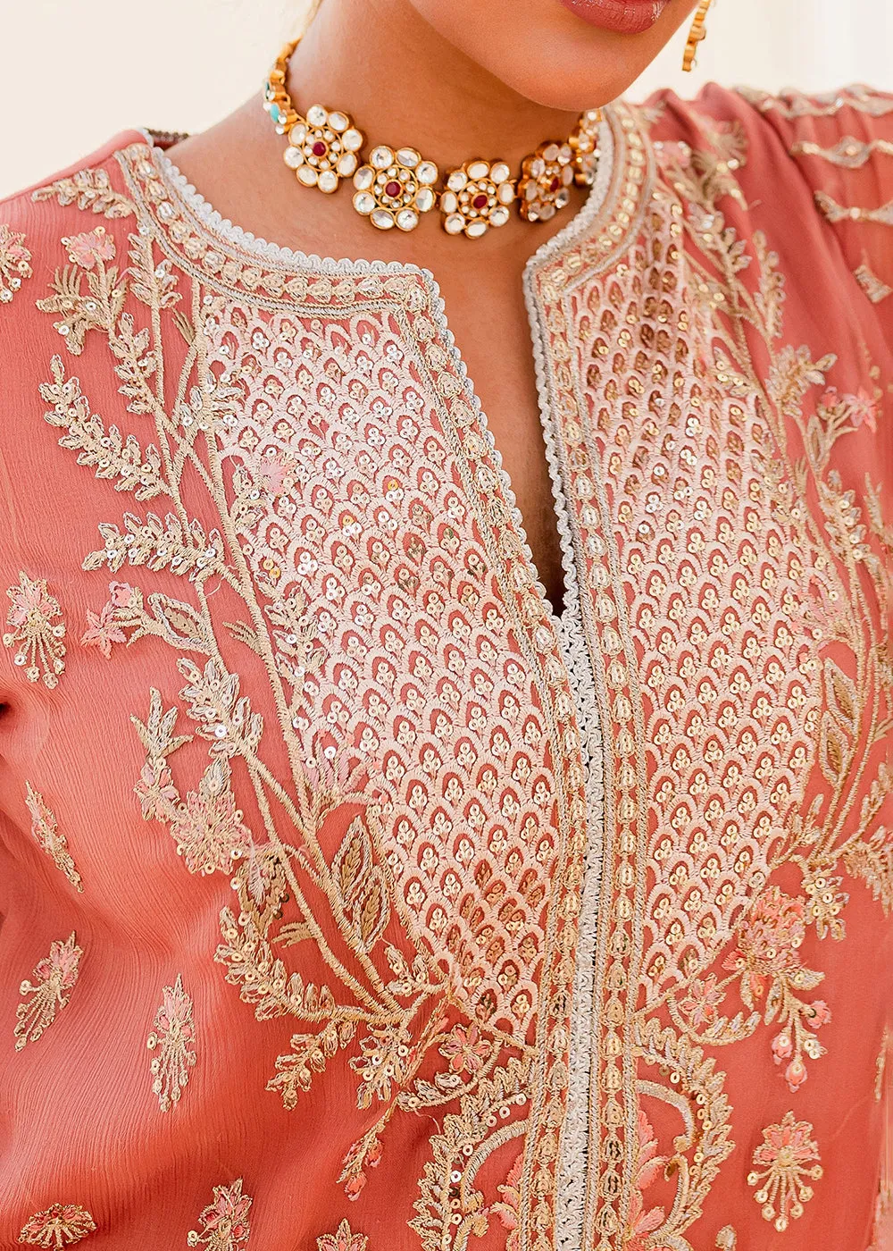 Sejal Luxury Formals 2023 by Maryum & Maria | BLUSH (QS23-509)