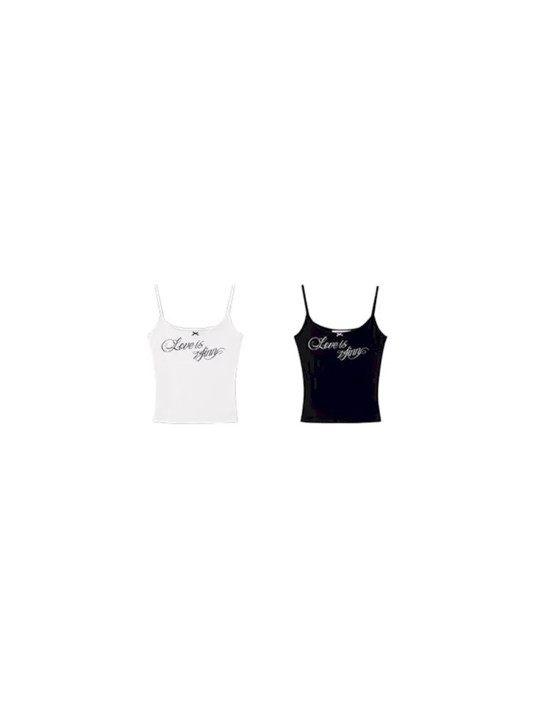 Spaghetti straps peplum tank top【s0000009445】