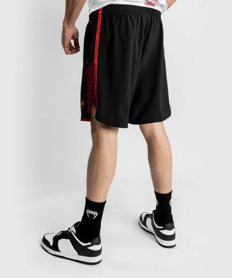 Venum UFC Performance Institute Training Shorts VNMUFC-00089-100 Size L Black Red